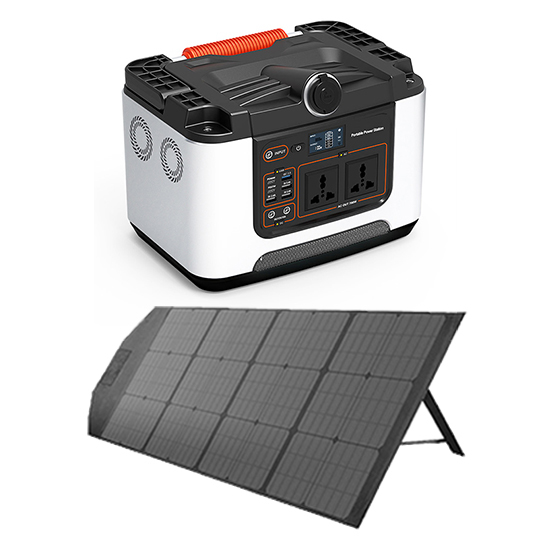 700w portable solar generator